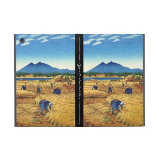 Shiro Kasamatsu Harvest Time Shin Hanga japan art iPad Mini Covers