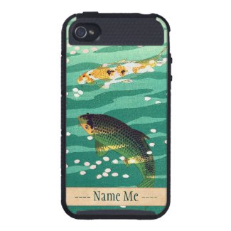 Shiro Kasamatsu Karp Koi fish pond japanese art Cases For iPhone 4