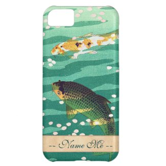 Shiro Kasamatsu Karp Koi fish pond japanese art iPhone 5C Covers