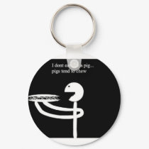 shirt i dont eat like a pig keychains by stuff_is_us shirt i dont eat like a pig keychains