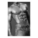 Shirtless Male In Jeans Poster posters