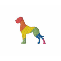Shirts bis 6XL - Kleine Dogge bestickte hemden