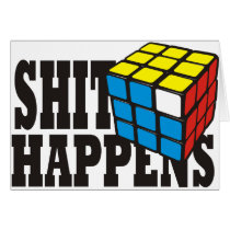 SHIT HAPPENS GREETING CARDS
