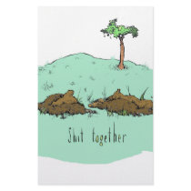 Shit together stationery