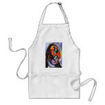 SHIVA ABSTRACT APRON