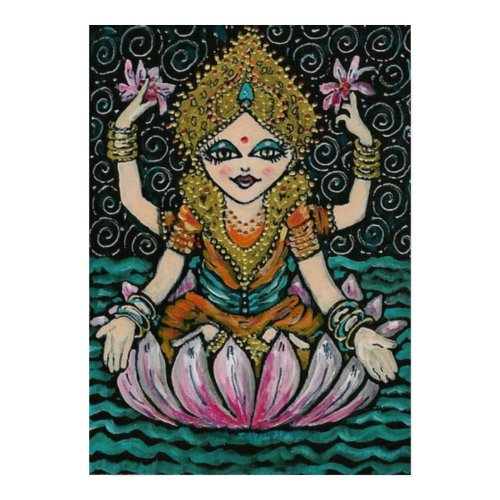 Shiva Diva **YOGA GIRL Poster print