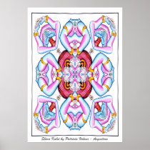 shiva, artsprojekt, vishnu, arms, hands, hinduism, religious, godeess, kaleidoscope, textile, pattern, inspiring, feminine, geometry, fractal, art, deity, symbolic, argentina, patricia, vidour, ink, drawing, artistic, creative, line, figure, minimalism, minimalist, female, naive, swirl, eternal, life, inspirational, pongee, Hinduism, pilot cloth, Kāla (time), piece of material, Poster with custom graphic design