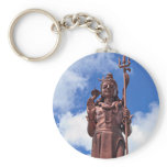 Shiva Looking Down From the Sky keychains