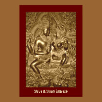 Shiva & Shakti Embrace posters