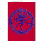 Shiva the Cosmic Dancer greeting card