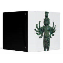 Shiva with many arms and heads, Angkor Binder