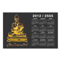Shivago Komarpaj 2012 / 2555 Buddhist Calendar Posters