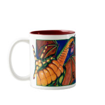Shivan Dragon Mug by Nightmareartist Shivan Dragon Mug