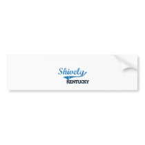 Shively Kentucky City Classic Bumper Stickers