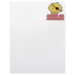 Shiver Me Sprinkles Pirate Cupcake Letterhead Template
