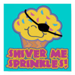Shiver Me Sprinkles Pirate Cupcake Print