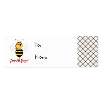 Shiver Me Stingers Gift Tag business cards