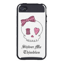 Shiver Me Thimbles (Pink) Case For iPhone 4