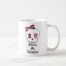 Shiver Me Thimbles (Pink) Mug