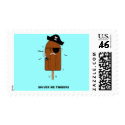 Shiver Me Timber postage by jonnydowntown Shiver Me Timber postage