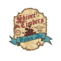 Shiver Me Timbers Label t-shirts