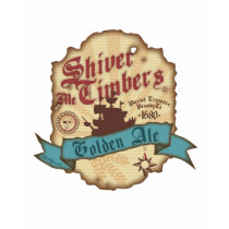 Shiver Me Timbers Label t-shirts