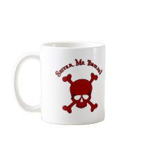 Shiver Me Timbers - Skull and Crossbones mugs
