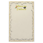 SHIVER ME TIMBERS! - Text w/Pirate Chest Personalized Stationery