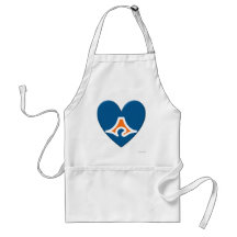Shizuoka Prefecture Flag Heart Aprons