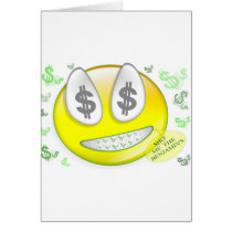 Sho' Me The Benjamin's Smiley Face Cards