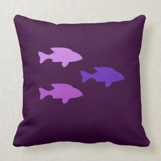 Shoal of fish American MoJo Pillow throwpillow