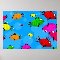 Shoal of Fish Poster