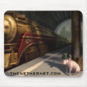 Shoat Train Mousepad by thenethernet Shoat Train Mousepad