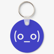 Shocked (Japanese Smiley) keychains
