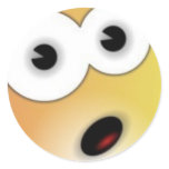 shocked-smiley stickers