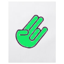 Shocker Hand Symbol flyers by ColorShow Shocker Hand Symbol flyers