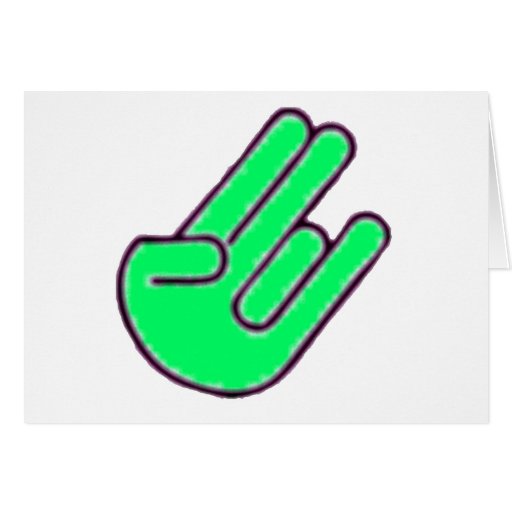 shocker-hand-symbol-greeting-card-zazzle