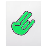 Shocker Hand Symbol Letterhead