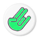 Shocker Hand Symbol magnets