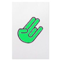 Shocker Hand Symbol stationery by ColorShow Shocker Hand Symbol stationery
