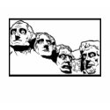 Shocking Mt. Rushmore t-shirts