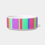 Shocking Stripes - Modern Trendy Italian Inspired pet bowls