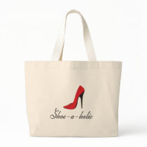 Shoe-a-holic Tote Bags