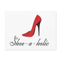 Shoe-a-holic Post Cards