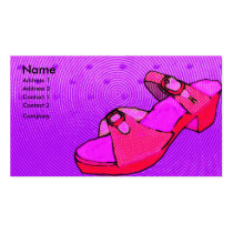 shoe business cards