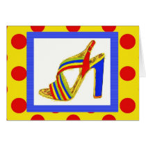 Shoe Card #1 by nextstopitaly Shoe Card #1