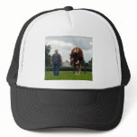 Shoe Checking Trucker Hat