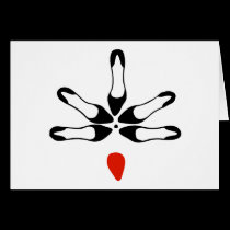 Shoe Fan Black Pump cards