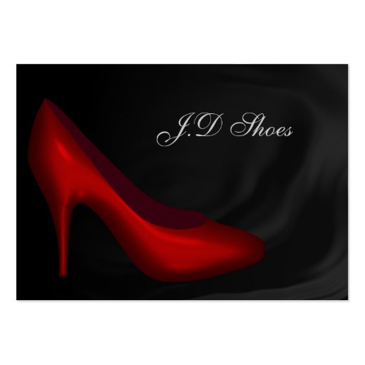 Shoe Fashion business cards (front side)