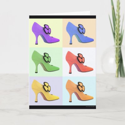 Shoe Birthday Card